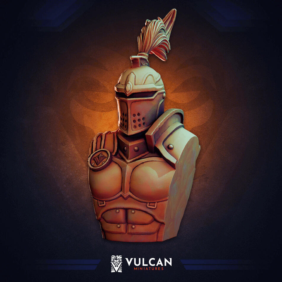 Academy Bust - Knight NMM